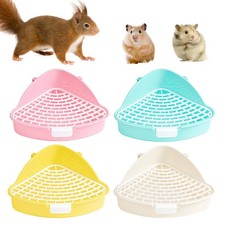 Pet Toilet Litter Pan Pee Pan Tray Anti Splashing Bunny Bedpan Pet Supplies