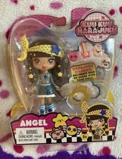 Kuu Kuu Harajuku 4" Fashion Doll with Charms - Angel fashion swap fun 