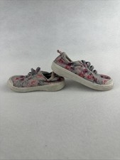 Blowfish White Floral Malibu Sneakers Size 6C Play Flowerfest Slip On Toddler