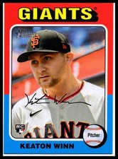 2024 Topps Heritage #695 Keaton Winn