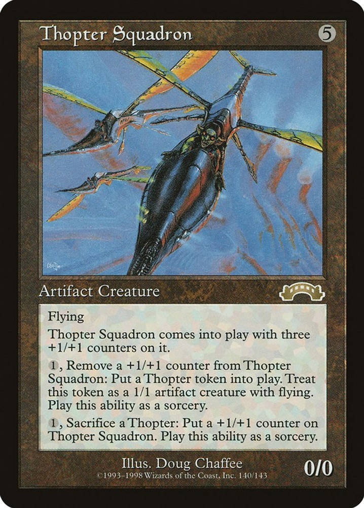 Thopter Squadron #140 (MP) Exodus (EXO) MTG