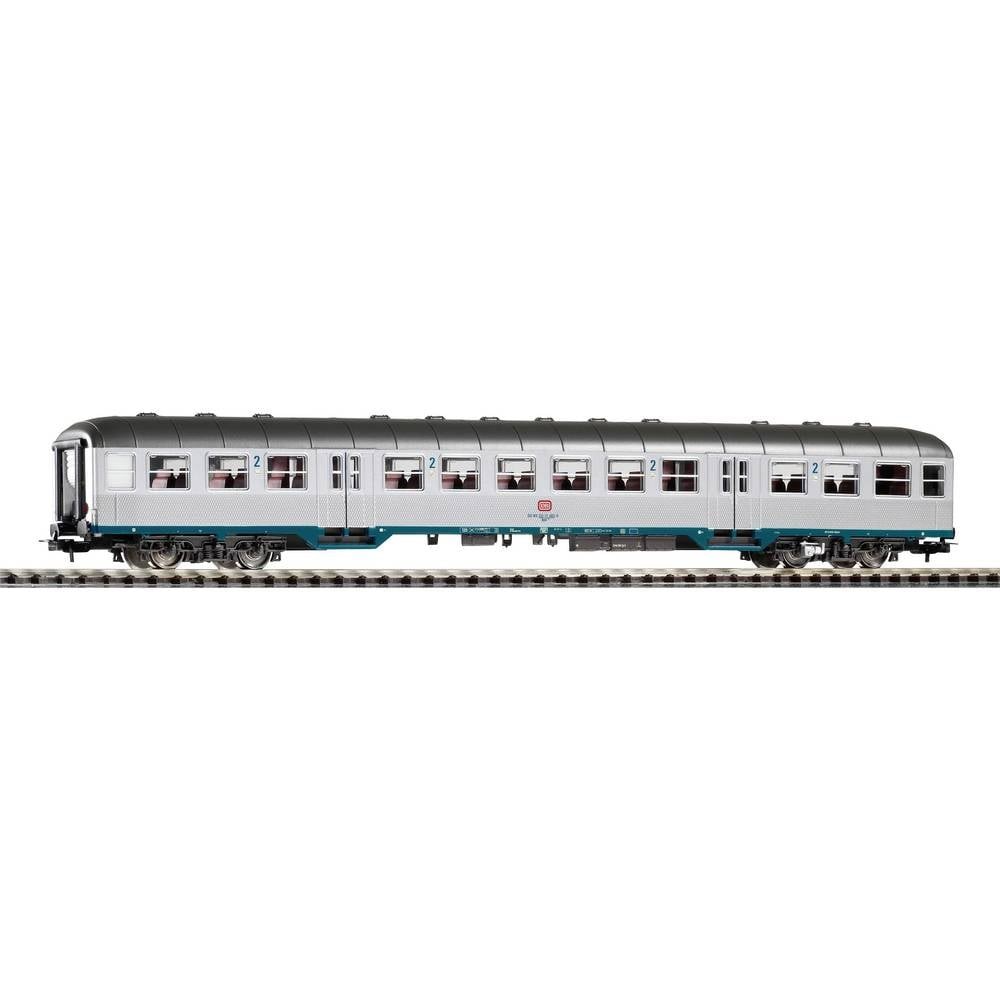 Wagon voyageurs argent H0 Piko 23603 voiture 2e classe DB plastique