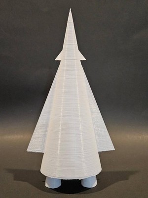 3d Printed ANSA Icarus Planet Of The Apes Ship Fully Assembled 9 In