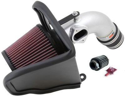 K&N for 12 Chevy Sonic 1.8L Silver Typhoon Cold Air Intake