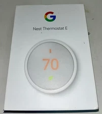 Nest Thermostat E Programmable Smart Thermostat - White - E
