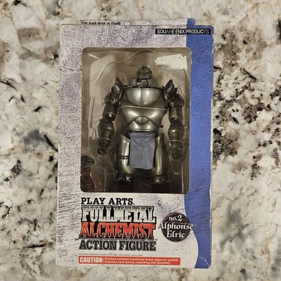 Play Arts Fullmetal Alchemist Alphonse Elric Action Figure 9  NEW (OPEN BOX)