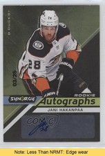 2020-21 Synergy Rookie Black Achievement 3/25 Jani Hakanpaa #AR-JH Auto READ 0c3
