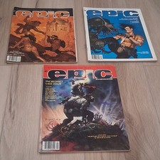 Marvel Epic Illustrated Magazine Lot of 3 (19...