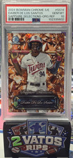 Bowman Chrome Sapphire Daiber De Los Santos Twins MLB 2024 SS14 Orange Card