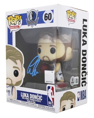 Mavericks Luka Doncic Authentic Signed #60 Funko Pop Vinyl Figure