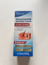 Folliculitis Treatment Cream with 5 Benzoyl Peroxide  Tea Tree Oil, Fast Actin