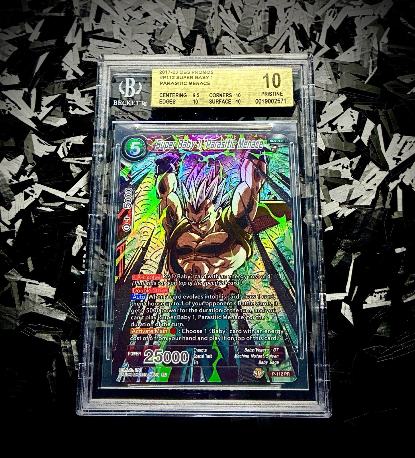 Dragon Ball Super Baby 1 Parasitic Menace P-112 BGS 10 Pristine