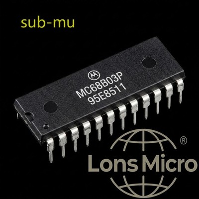 1PCS MC68B03P Microcontroller/Microprocessor (MCU/MPU) DIP40 #sub/95