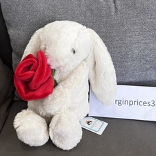 Cream Bunny with Rose Jellycat | Jelly Journal