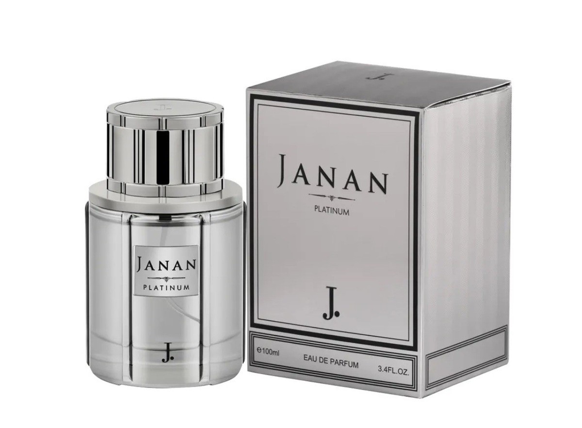 Janan Platinum Junaid Jamshed Perfume 100 ML Brand New - USA Ships Same Day 