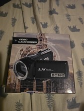 Video Camera Camcorder HD 2.7K 36MP Kids Camcorder
