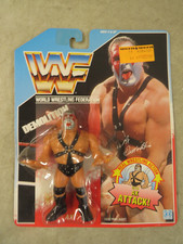 1990 Hasbro Demolition AX Ax Attack WWE WWF Wrestling 4" Figure MOC