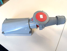 125 Amp 5 Pin Red Surface SKT/PLUG  415V IP67 Waterproof  3 Phase 3PH industrial