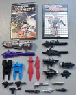 Transformers G1 Accessory Lot of 20 & Manual Vintage 1980s