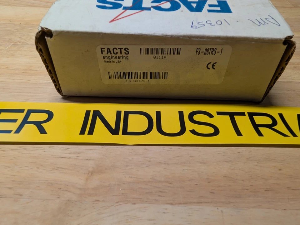 Facts Engineering / Automation Direct F3-08TRS-1 Relay Output Module - NIB - Image 2 of 2