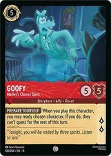 Disney Lorcana Winterspell Common Non Foil - 120 Goofy, Marley's Clumsy Spirit