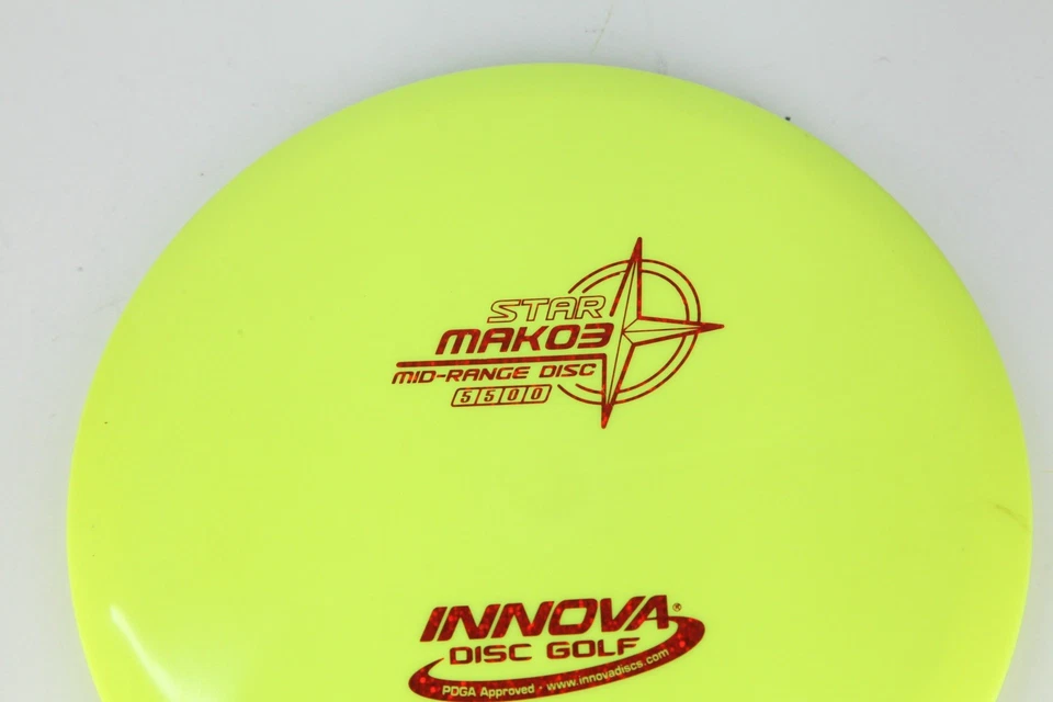 Innova Star Mako3 - 176g Preowned Disc Golf Midrange Neon Yellow - Image 2 of 4