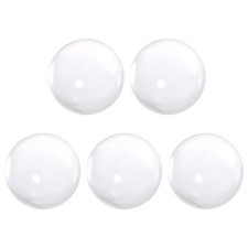 35mm Diametro sfera acrilica trasparente/sfera trasparente ornamento 1.4 " 5 pz