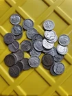 Lot Of 46 Silver Dimes Some BU. Mercury Dimes Some Proof Roosevelt's And Barbers