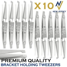 Dental Direct Bracket Holder Orthodontic Self Close Reverse Action Tweezer