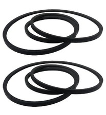  2 Lawn Mower 54" 60" Deck Belts for Bad Boy 041-1650-00 Outlaw ZT2700 CZT PUP