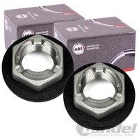 2X A.B.S. 32Er Achsmuttern M22X1.5 Vorne Passend FüR Ford Tourneo Transit Links+