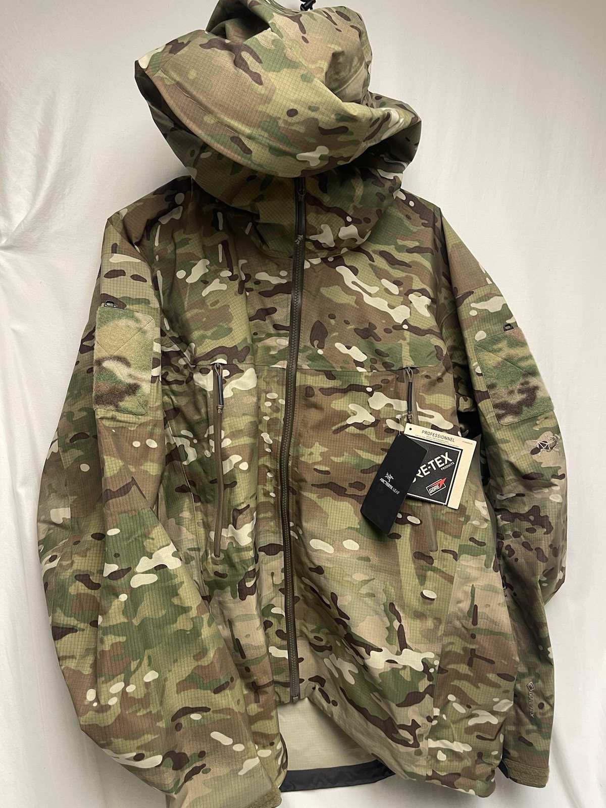 Arcteryx Alpha LT Goretex LEAF Jacket Multicam 2.1 Large Regular