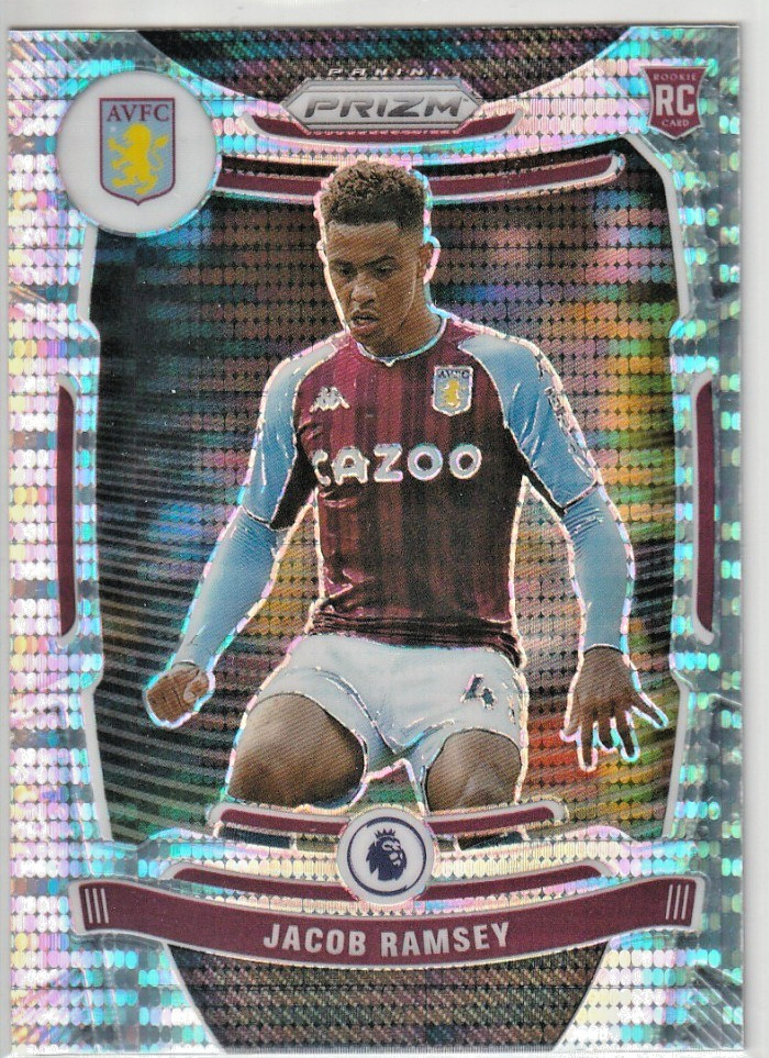 2021-22 Panini Prizm Premier League - Jacob Ramsey #133 Hyper Prizm (RC)