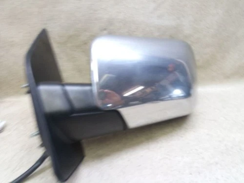 Driver Left Side View Mirror Chrome Fits 04-15 NISSAN ARMADA EAB2-189604
