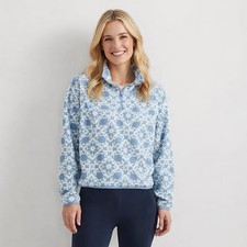 Women's Pullover Half Zip Fleece NWT SizeXXL Eddie Bauer MSRP 65