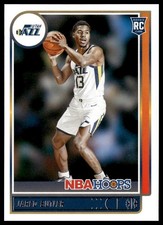 Jared Butler #216 2021-22 Hoops Utah Jazz Rookie