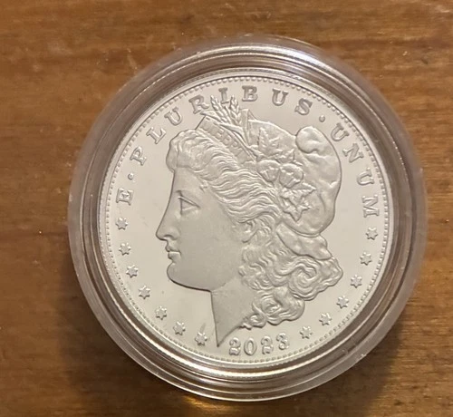 2023-S Proof $1 Morgan Silver Dollar Box, OGP & COA