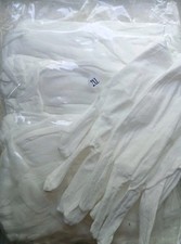 M&uuml;nzhandschuhe aus Baumwolle Wei&szlig; 2Xl lose Neuware