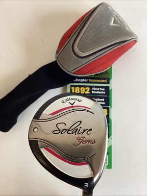 Callaway Solaire Gems 6H ハイブリッドクラブ Callaway Solaire Gems Fairway 3 Wood With Ladies Graphite Shaft | eBay