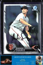 2016 Bowman *Andrew Suarez **Card #BCP45** AUTO (RC)