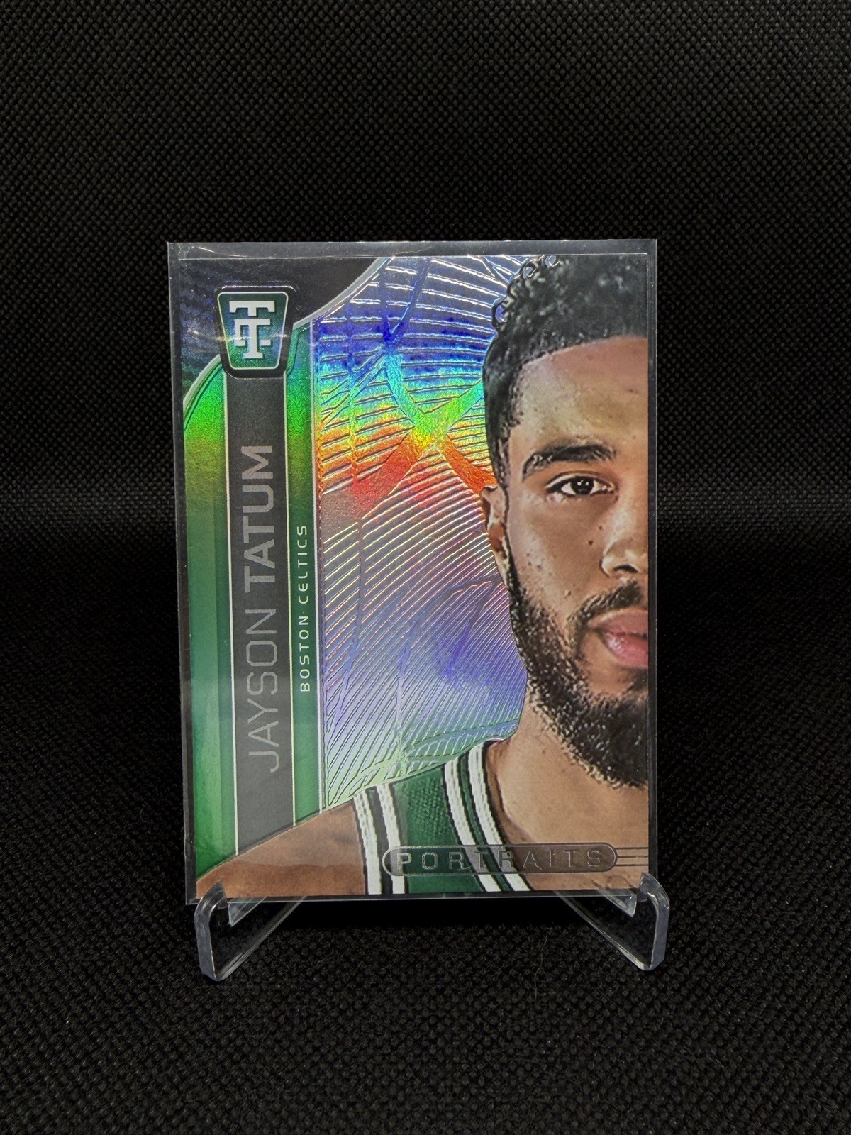 2425 Panini Totally Certified Jason Tatum Portraits Mirror #14 Boston Celtics 🏀