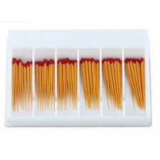 Absorbent Paper Points Hand Rolled Sterilized Box 60 Multiple Sizes