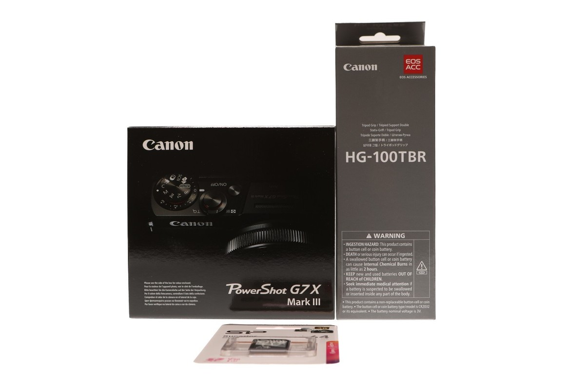 Canon G7 X Mark III Premium Vlogger Kit 4K WiFi -Black (Brand New 