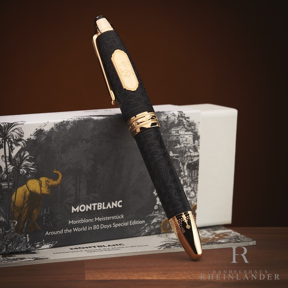 Montblanc Solitaire LeGrand Around the World in 80 Days Fountain