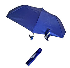 Hyundai Blue Umbrella with Sleeve  Rick Case Hyundai; Push Button Open