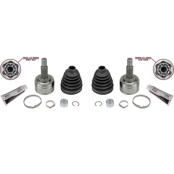2X NTY Gelenksatz Antriebswelle Gelenk Vorne FüR Renault Captur J5_ 1.2 Tce 120-image