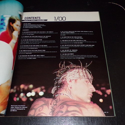 VTG SPIN MAG 2000 PICK YOUR COPY NO DOUBT MATCHBOX TWENTY MOBY CREED FIONA APPLE - Foto 14 di 92
