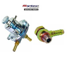 SYTEC FUEL PRESSURE REGULATOR + TOYOTA MR2 CELICA GT4 SOARER FUEL RAIL ADAPTOR 