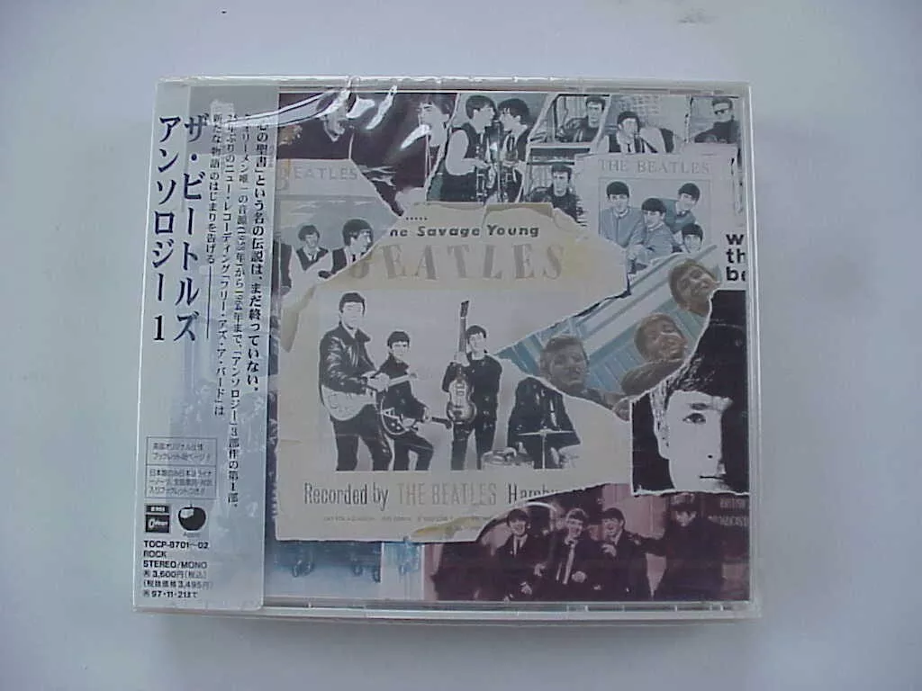 THE BEATLES ANTHOLOGY 1 ODEON TOCP8701 JAPAN OBI 2CD