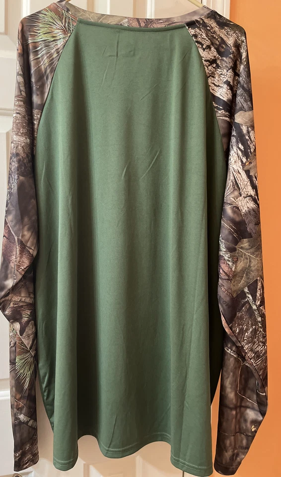 Mossy Oak Men’s Polyester Long sleeved Top NWT Size 3X - Image 4 of 4
